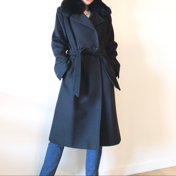 🆕 MaxMara Studio 100% Camel belt Coat - Picture 5 of 10